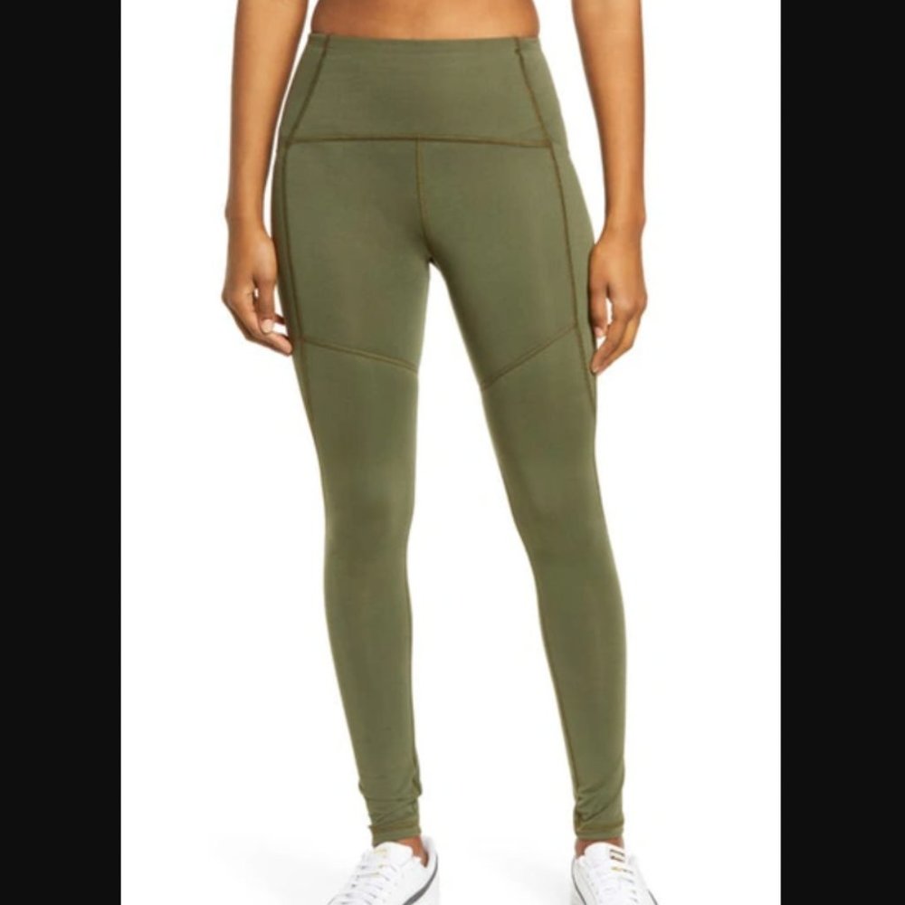 THINX Period Leggings in Kale